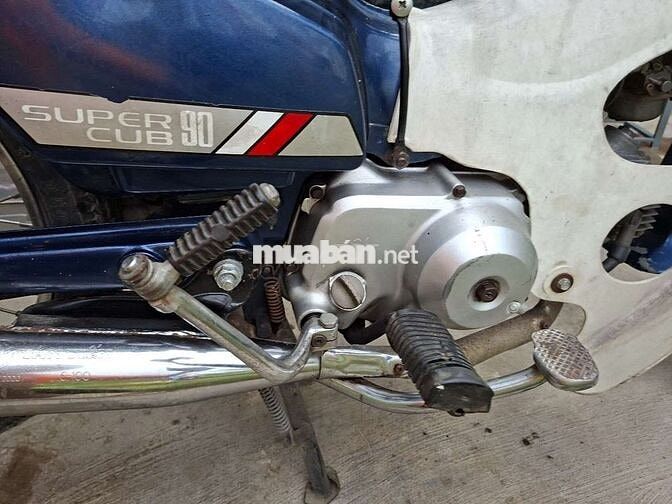 Honda Cub 90 Xanh trắng