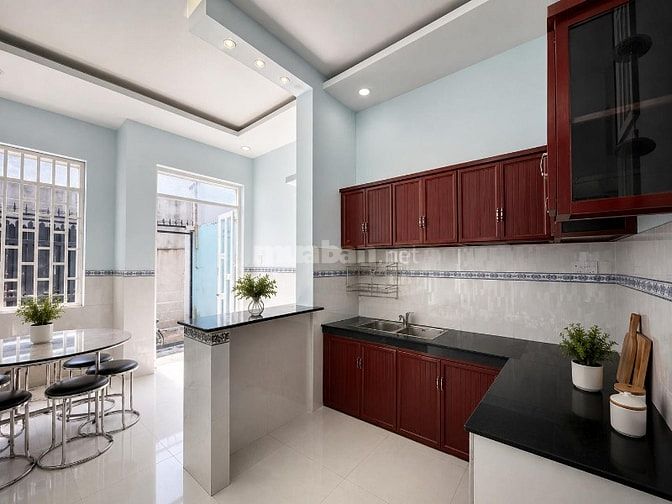 Bán nhà hẻm Huỳnh Tấn Phát, Nhà Bè, 4x17m, sổ hồng, 4.45 tỷ