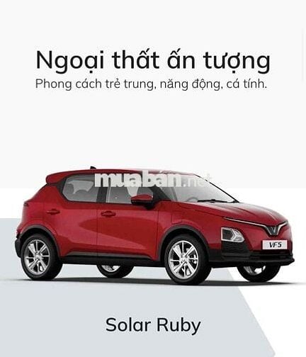 Tặng 1 năm bảo hiểm hoặc 5tr cho VF5 Plus