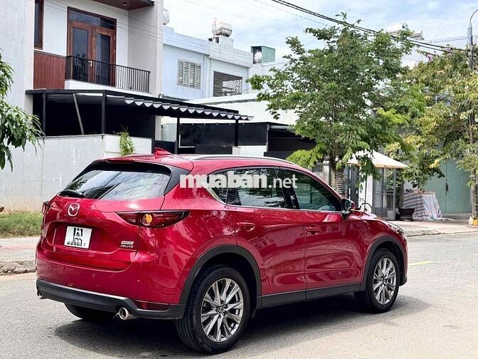 Mazda CX5 2021 deluxe màu đỏ
