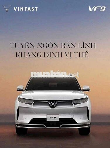 Xe điện VinFast VF9 màu Trắng