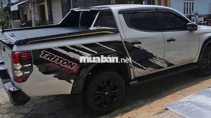 Mitsubishi Triton Athlete 2022 4x4 Trắng 45.000km