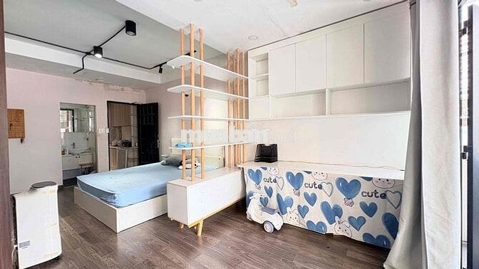 GIẢM 500k/Th CHO STUDIO BAN CÔNG 45m2 FULL NỘI THẤT CHỈ TÍNH ĐIỆN