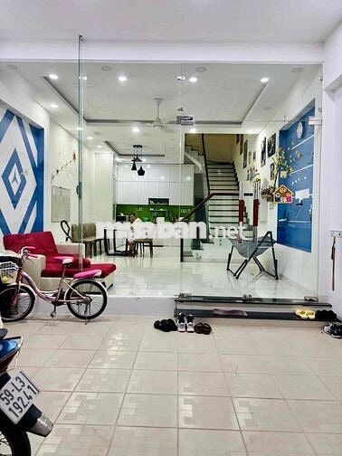 BÁN NHÀ MẶT TIỀN KDC- XE HƠI ĐỔ CỬA- 5 x 20 - 3 TẦNG - 6.1 TỶ GẦN BXE