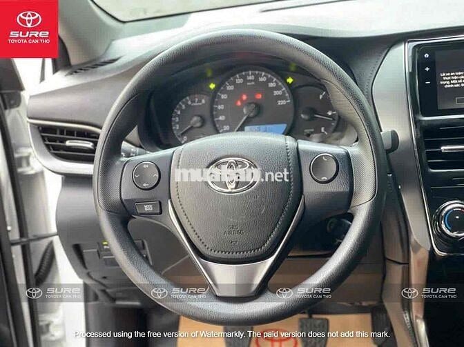 Toyota Vios E 2025 Trắng 7.000 km chính hãng