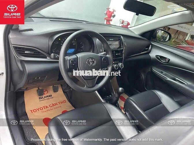 Toyota Vios E 2025 Trắng 7.000 km chính hãng