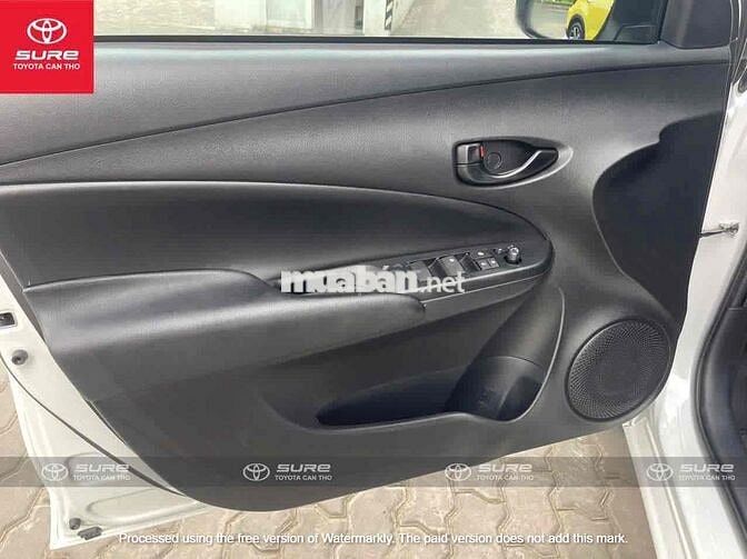 Toyota Vios E 2025 Trắng 7.000 km chính hãng