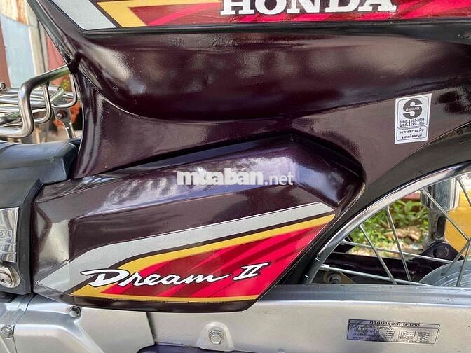 Honda Dream Thái 7 Số Nâu, Trắng
