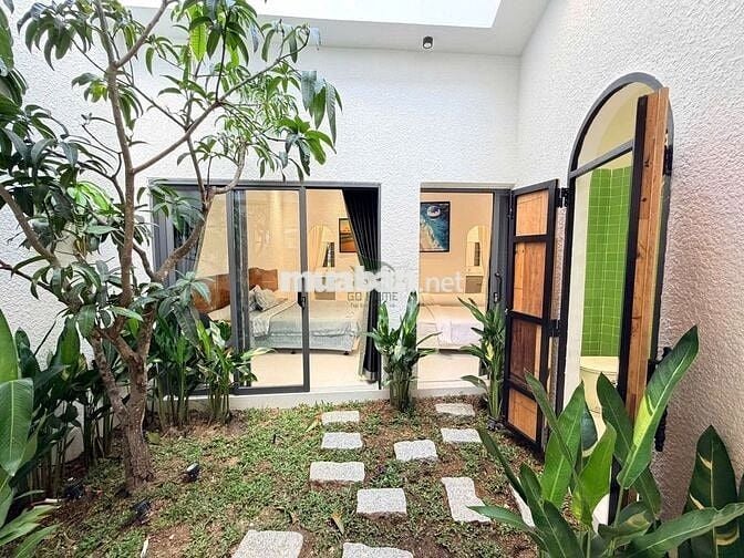 CHO THUÊ NHÀ SÂN VƯỜN 3 PN FULL NỘI THẤT GẦN MƯỜNG THANH VIỄN TRIỀU