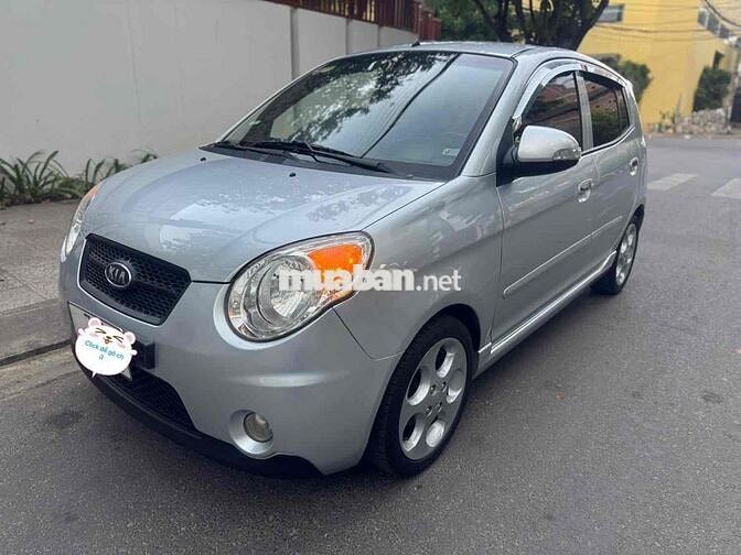 Kia Morning SLX 2008 Bạc Nhập Khẩu Hàn rất đẹp.