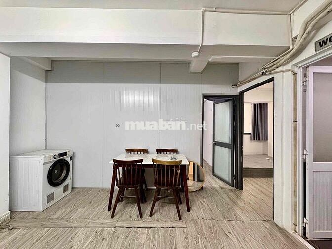 CHO THUÊ CĂN HỘ 3PN + 1PK FULL NỘI THẤT MÁY GIẶC RIÊNG 60m2