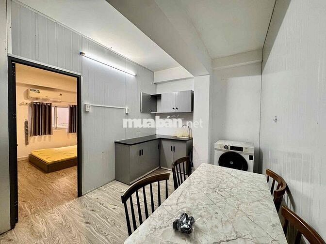 CHO THUÊ CĂN HỘ 3PN + 1PK FULL NỘI THẤT MÁY GIẶC RIÊNG 60m2