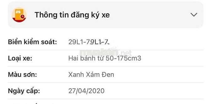 Honda AirBlade 150cc 2020 Xanh Xám đen