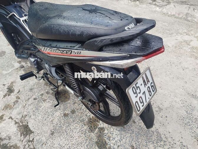SYM Galaxy 50 Đen Nguyên zin