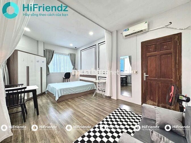 CĂN HỘ  STUDIO CỬA SỔ 35M2  – GẦN PHỐ ẨM THỰC PHAN XÍCH LONG