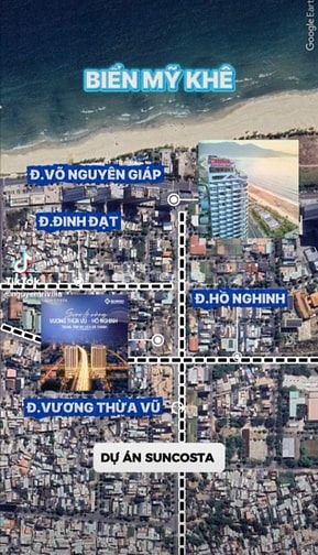 Sát biển 200m, đất đường Đinh Đạt - Sơn Trà MT đẹp 5m, vuông vức, lý t