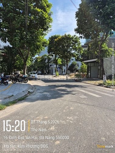 Sát biển 200m, đất đường Đinh Đạt - Sơn Trà MT đẹp 5m, vuông vức, lý t