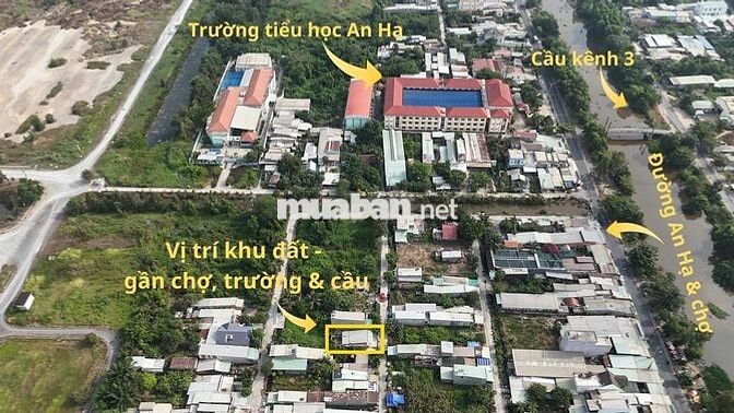 Bán nhà - có 3 phòng trọ - DT: 256m2 -  có thể chia 3 nền