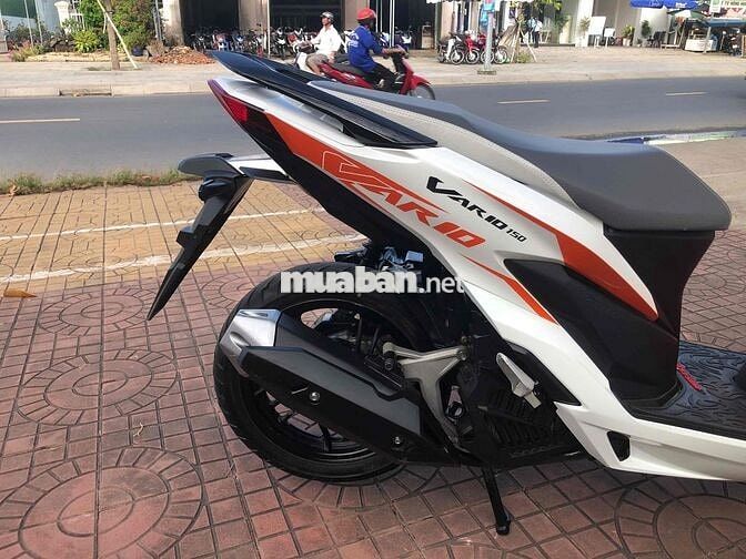 Honda Vario 150 2020 Trắng Cam Bản Độ Hãng