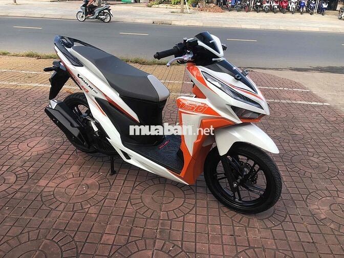 Honda Vario 150 2020 Trắng Cam Bản Độ Hãng