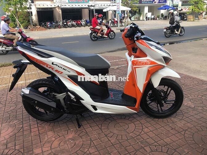 Honda Vario 150 2020 Trắng Cam Bản Độ Hãng