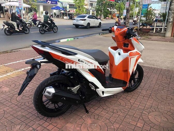 Honda Vario 150 2020 Trắng Cam Bản Độ Hãng