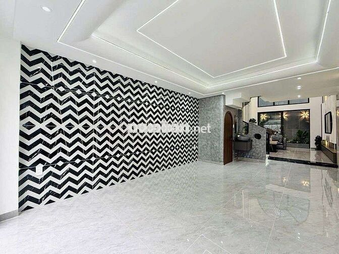 nhà hẻm ôtô 4,5m quang trung gò vấp 5 tầng 3PN, 4WC giá 7,9 tỷ