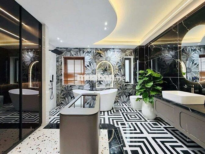 nhà hẻm ôtô 4,5m quang trung gò vấp 5 tầng 3PN, 4WC giá 7,9 tỷ