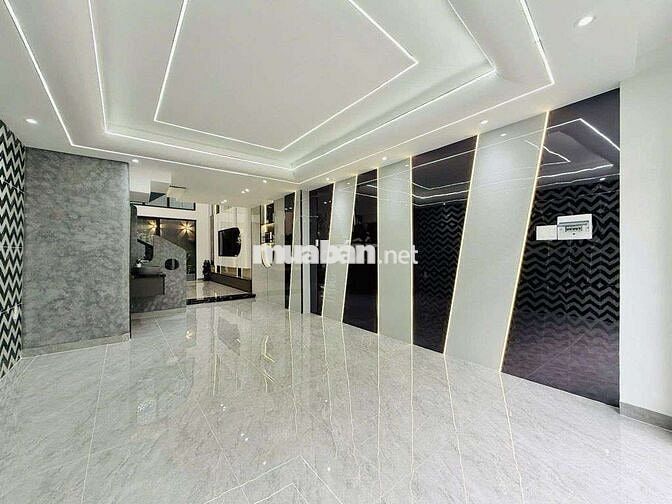 nhà hẻm ôtô 4,5m quang trung gò vấp 5 tầng 3PN, 4WC giá 7,9 tỷ