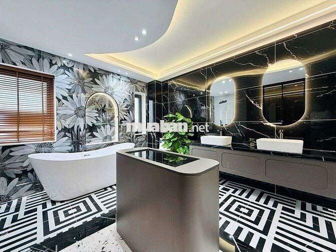 nhà hẻm ôtô 4,5m quang trung gò vấp 5 tầng 3PN, 4WC giá 7,9 tỷ