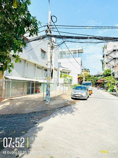 Bán đất thổ cư Góc 2 mặt tiền đường số 3, KDC Nam Hùng Vương, An Lạc