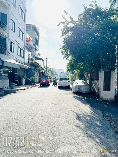 Bán đất thổ cư Góc 2 mặt tiền đường số 3, KDC Nam Hùng Vương, An Lạc