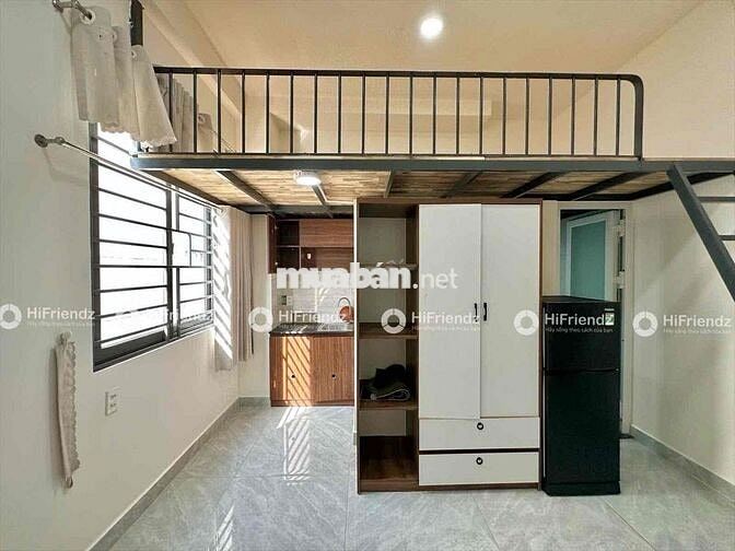 CHO THUÊ PHÒNG GÁC CỬA SỔ TRỜI FULL NỘI THẤT NGAY PHẠM VĂN CHIÊU