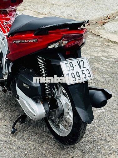 Honda Air Blade 125 2018 Đỏ bạc đen khoá smkey