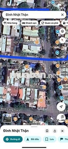 CHỦ GỬI BÁN LÔ ĐẤT MT SÁT LÊ TẤN TRUNG -DT 121M2 - 8Tỷ6