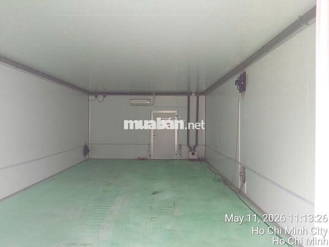 CHO THUÊ 1450M2 ĐẤT KHO XƯỞNG - CÓ SẴN 180M2 PHÒNG LẠNH PANEL CAO CẤP