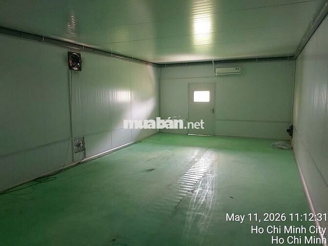 CHO THUÊ 1450M2 ĐẤT KHO XƯỞNG - CÓ SẴN 180M2 PHÒNG LẠNH PANEL CAO CẤP