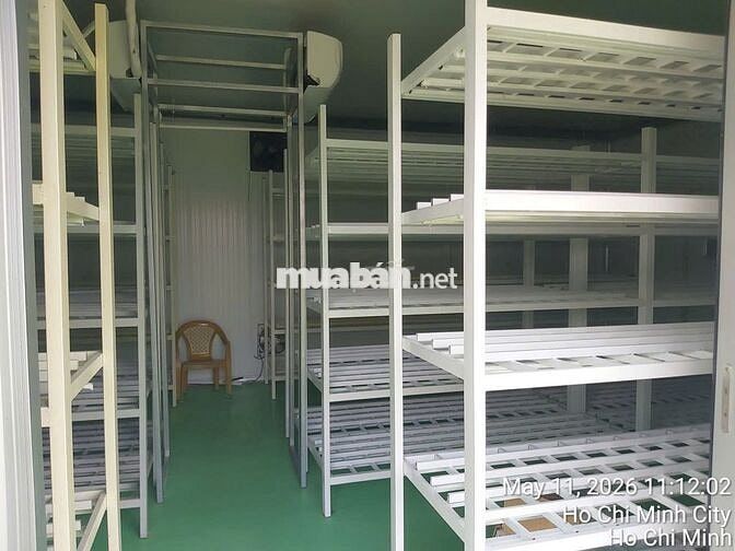 CHO THUÊ 1450M2 ĐẤT KHO XƯỞNG - CÓ SẴN 180M2 PHÒNG LẠNH PANEL CAO CẤP