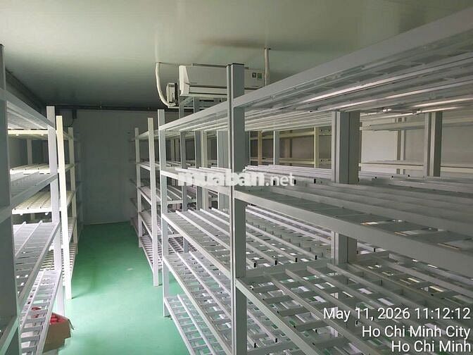 CHO THUÊ 1450M2 ĐẤT KHO XƯỞNG - CÓ SẴN 180M2 PHÒNG LẠNH PANEL CAO CẤP
