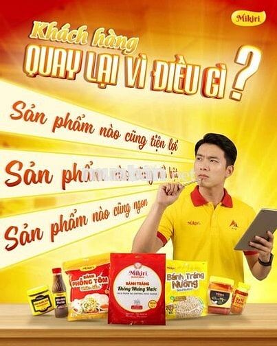 Tuyển 2 Tiếp thị ghi toa Gia Vị khu vực Tân An