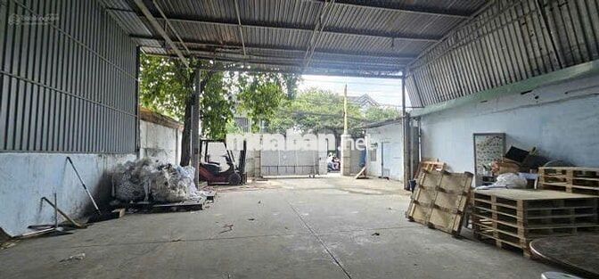 Cho thuê nhà xưởng 800m2 Hóc Môn container 24/24 kinh doanh đa ngành