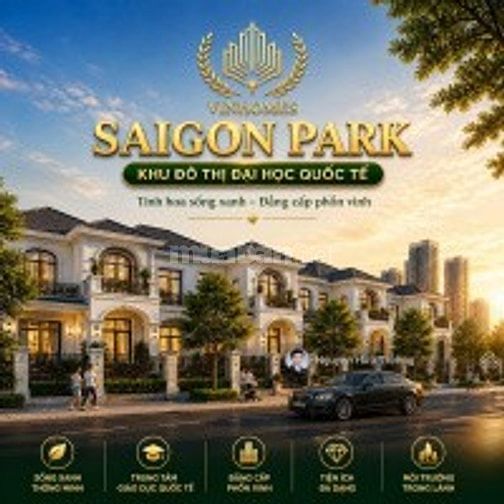 Bán nhà phố vinhomes hóc môn 60 m2, 4 tầng giá 6 tỷ
