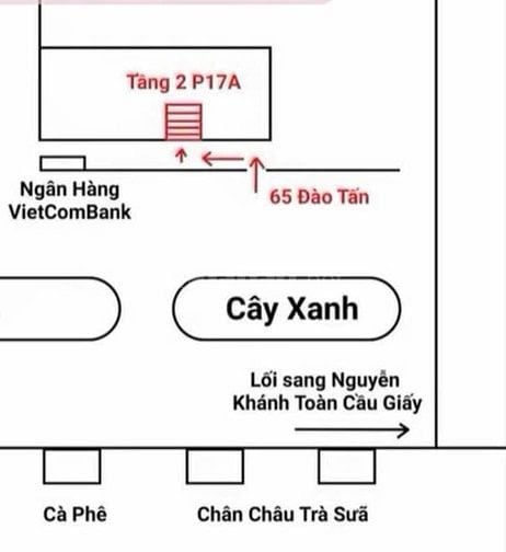 Bán nhà chính chủ phố Đào Tấn, 3 ngủ, 3 ban công