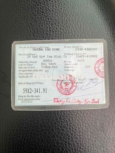 Honda Wave 2012 Trắng-Đen 71875 km