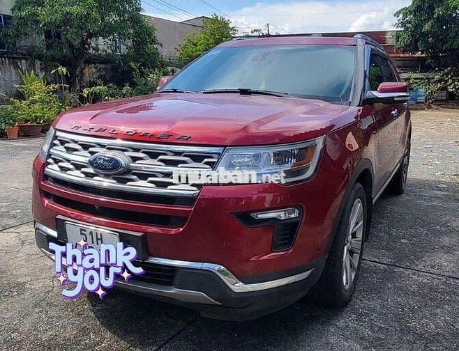 Ford Explorer 2019 Đỏ 56000 km