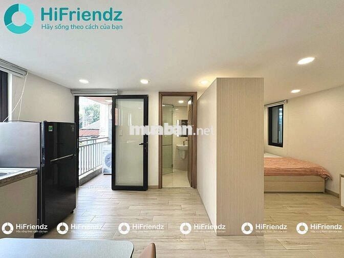 CĂN HỘ 1PN TÁCH BẾP RỘNG 50M2 BANCOL SIÊU THOÁNG GẦN CHỢ BÀ CHIỂU