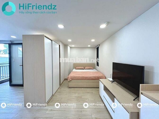 CĂN HỘ 1PN TÁCH BẾP RỘNG 50M2 BANCOL SIÊU THOÁNG GẦN CHỢ BÀ CHIỂU