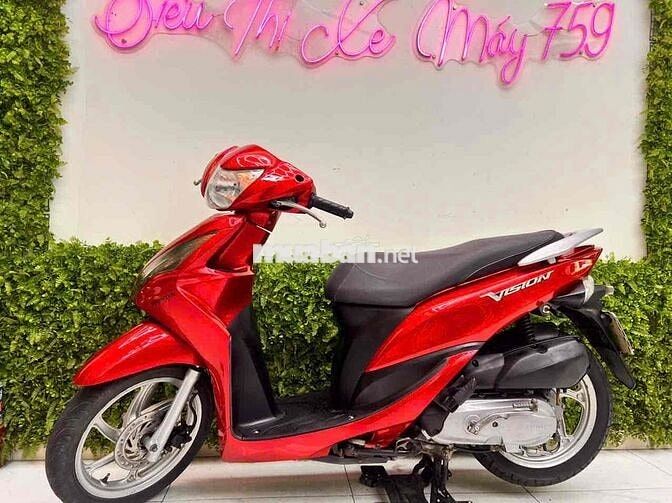 Honda Vision 2012 màu Đỏ