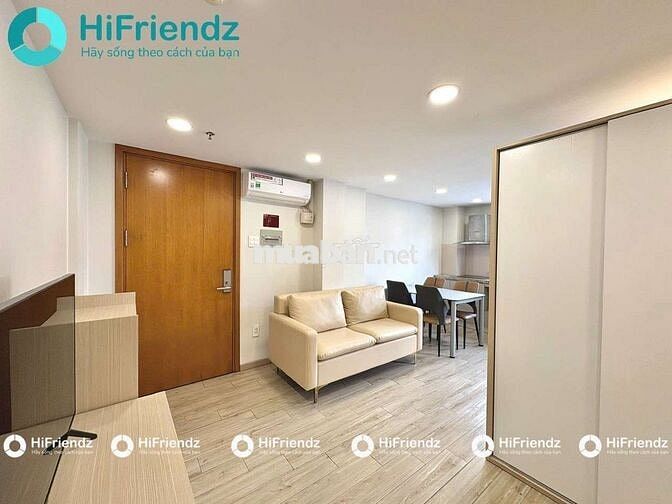 CĂN HỘ 1PN TÁCH BẾP RỘNG 50M2 BANCOL SIÊU THOÁNG GẦN CHỢ BÀ CHIỂU