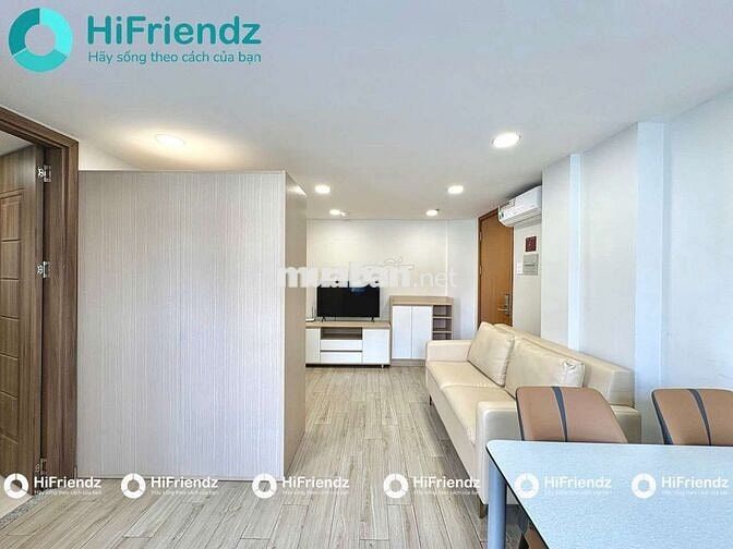 CĂN HỘ 1PN TÁCH BẾP RỘNG 50M2 BANCOL SIÊU THOÁNG GẦN CHỢ BÀ CHIỂU